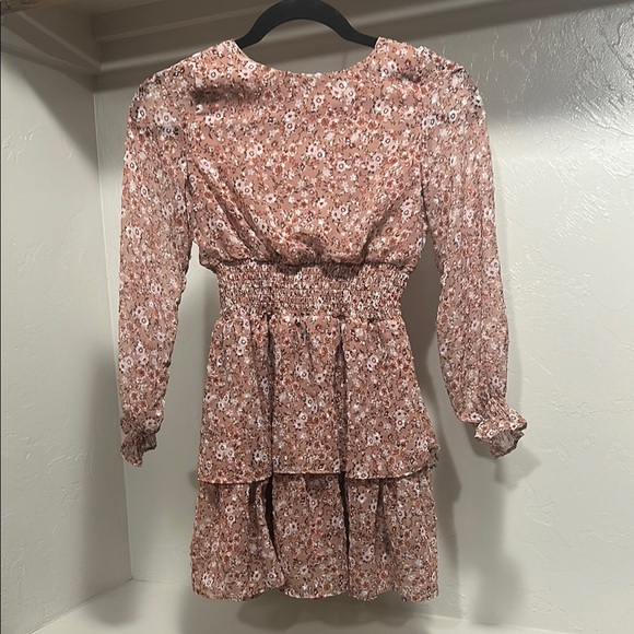 Floral Print Girls Dress - Picture 1 of 6